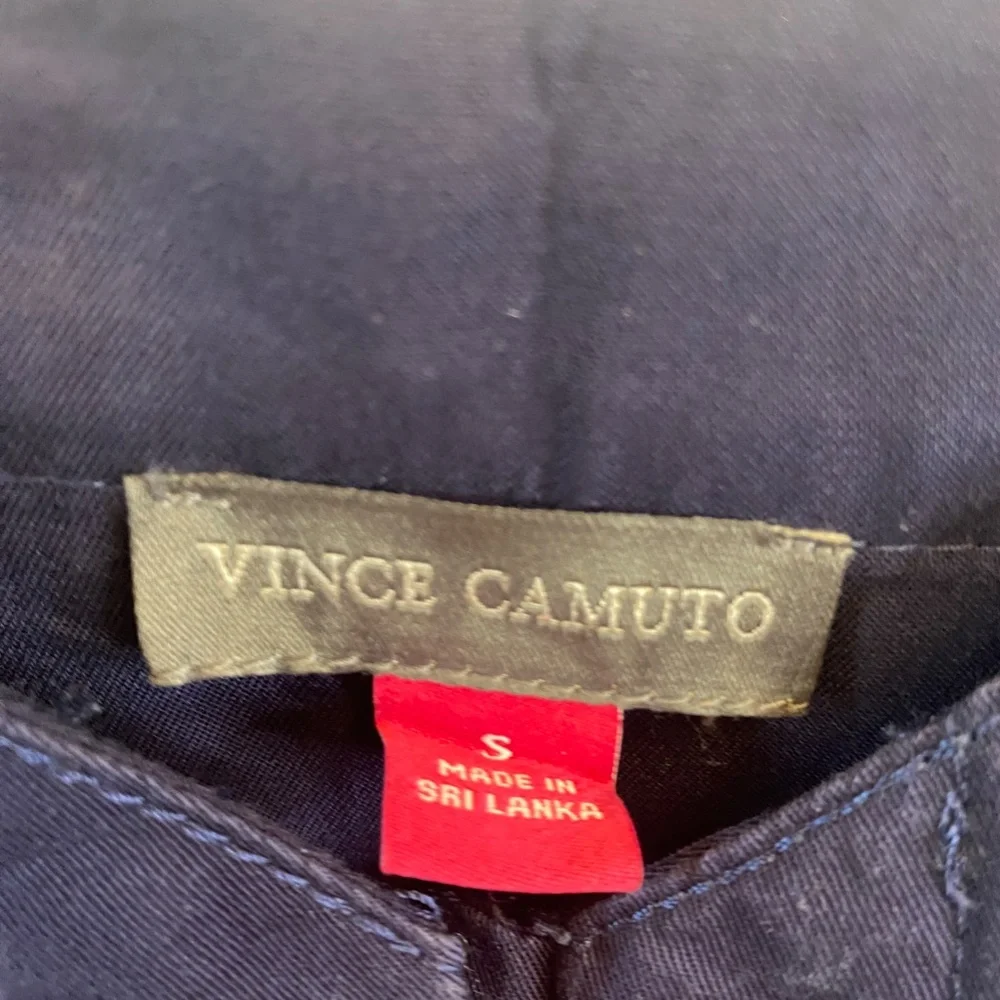 Spagetti strap dark blue Vince Cumuto mini sundress - Picture 3 of 4